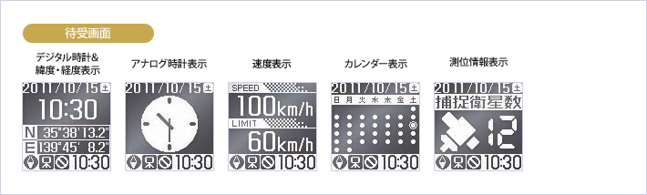 イメージ 待受画面