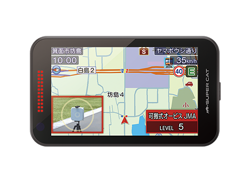 レーザー＆レーダー探知機【SK-2200】
