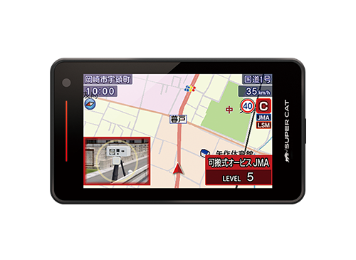 レーザー＆レーダー探知機【YK-2150】