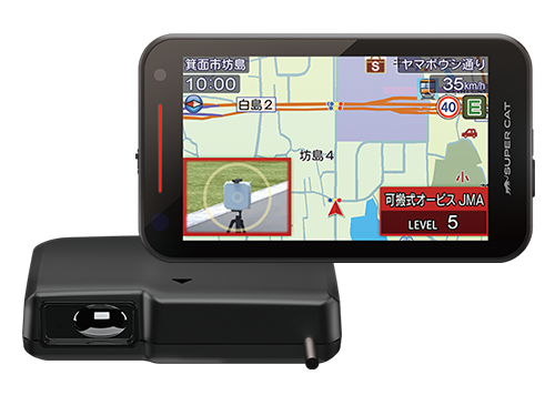 レーザー＆レーダー探知機【YK-3200】